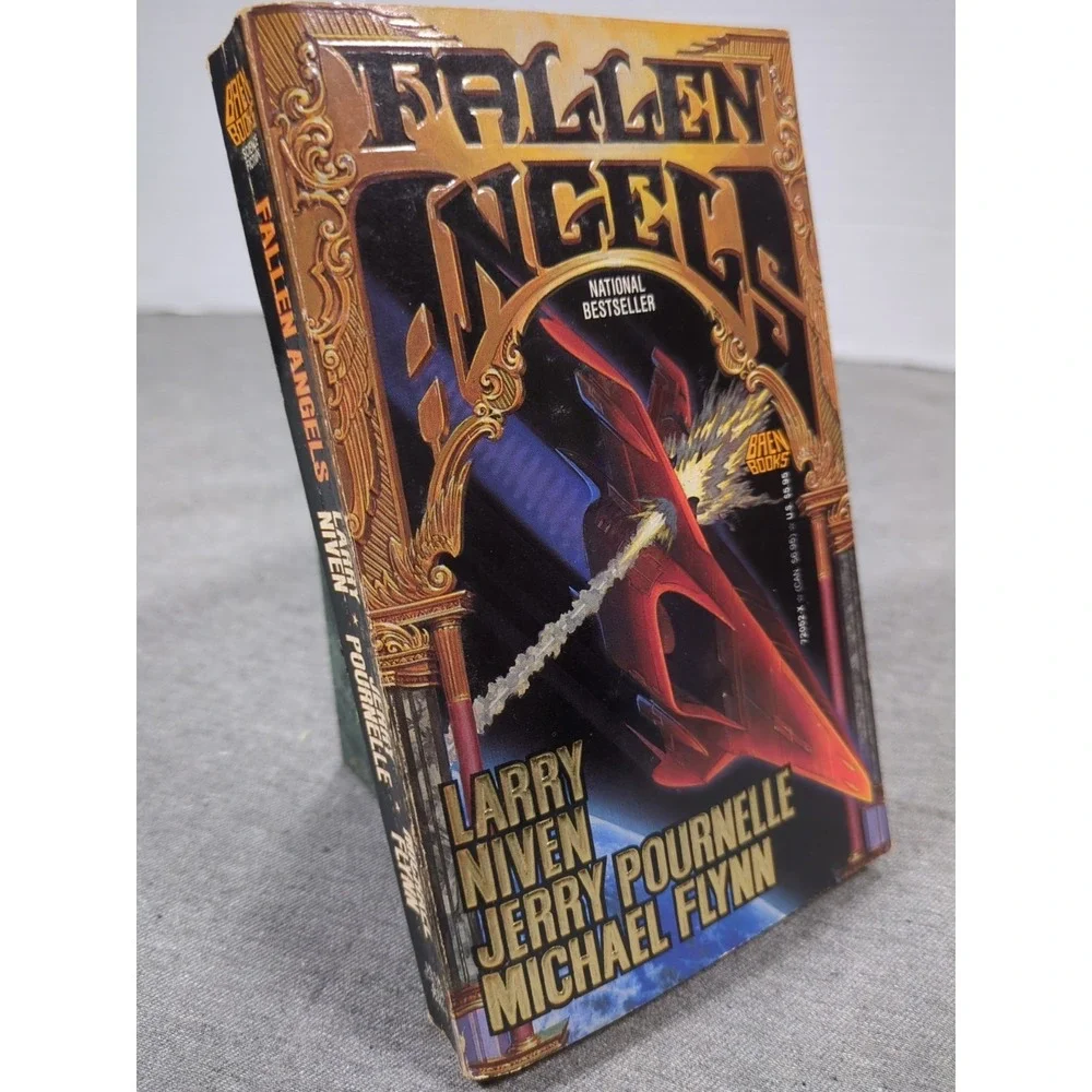 Fallen Angels Larry Niven Jerry Pournelle Baen Books 1st Printing 1991 VTG‎ PB
